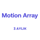 Motion Array 3 AYLIK | Garantili | Hızlı