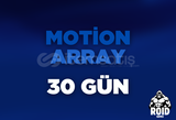 Motion Array 30 Günlük Kişisel Hesap | Webpanel