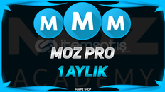 Moz PRO 1 AYLIK hesap