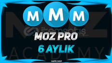 Moz PRO 6 AYLIK hesap