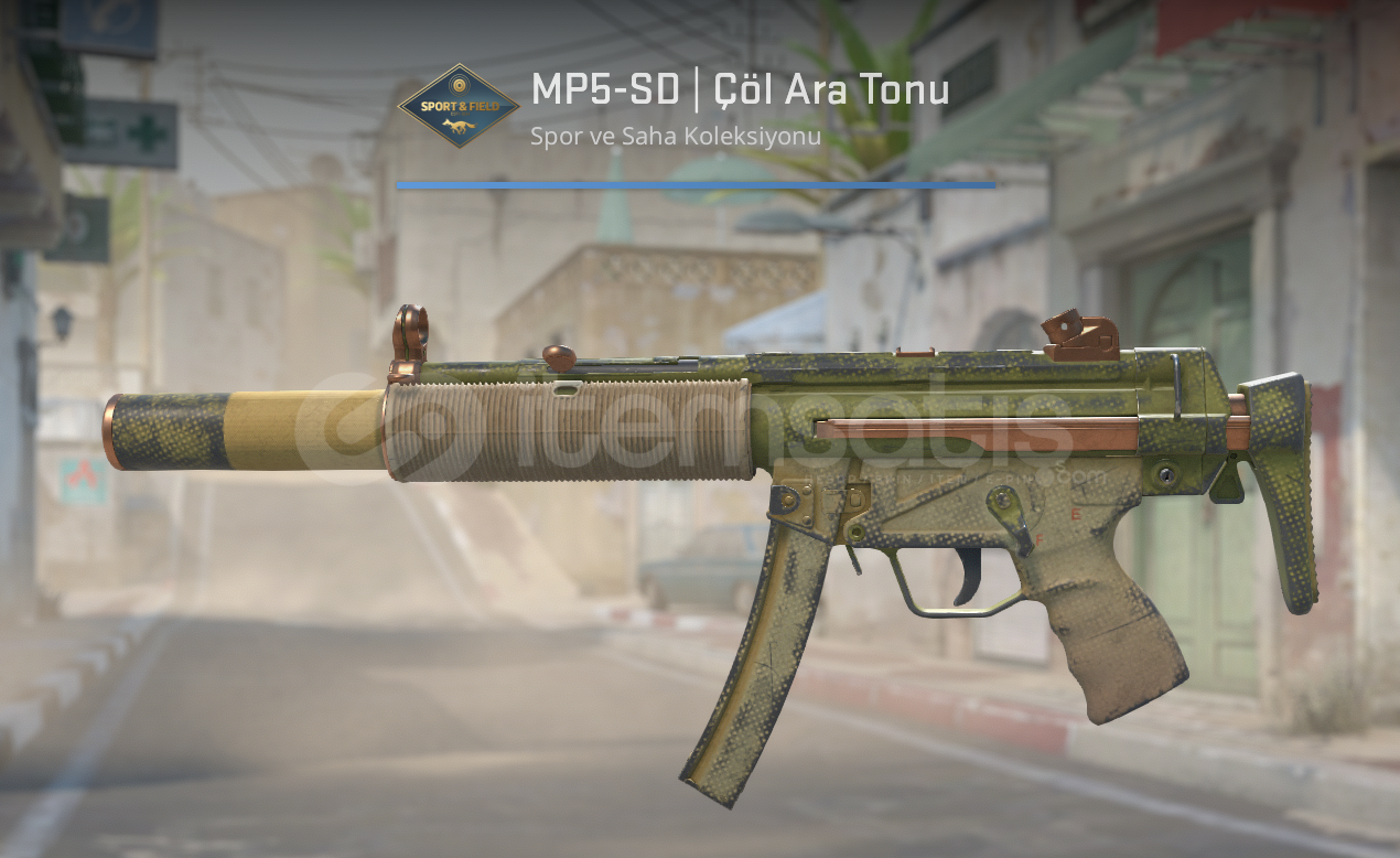 MP5-SD | Çöl Ara Tonu (Savaş Görmüş) MP5-SD | Çöl Ara Tonu (Savaş Görmüş)
