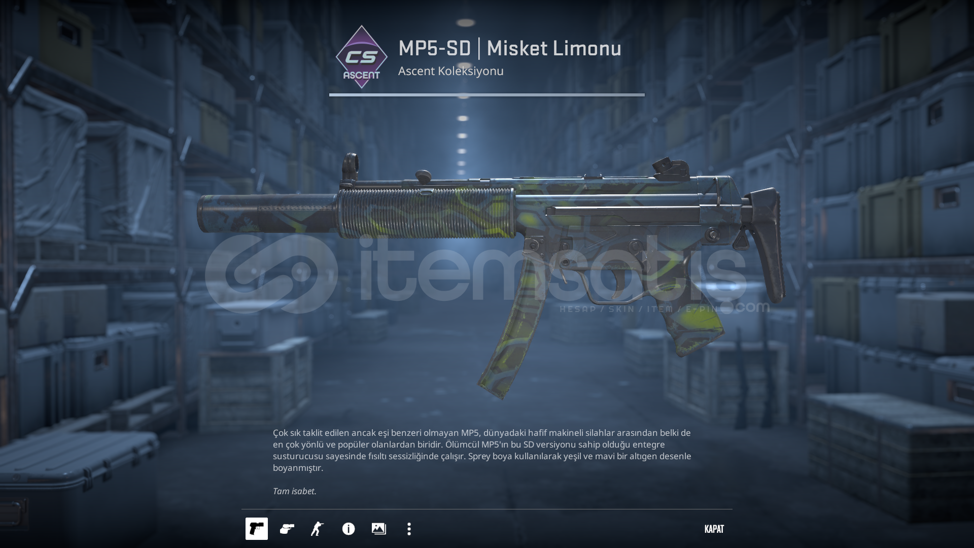 MP5-SD | Misket Limonu MP5-SD | Misket Limonu