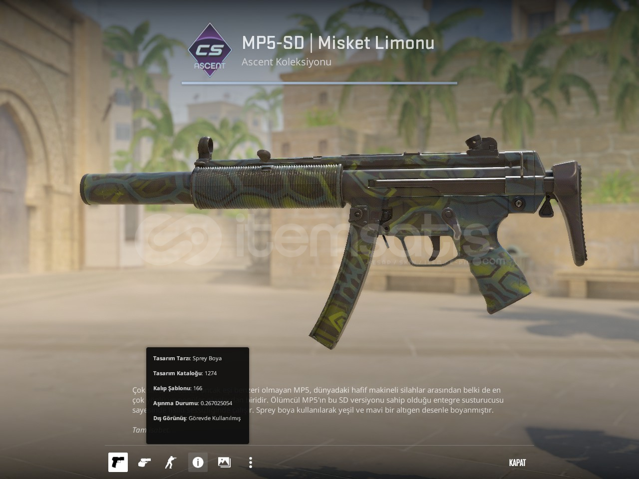 ⭐MP5-SD | Misket Limonu⚡HIZLI TESLİM 7/24⚡ ⭐MP5-SD | Misket Limonu⚡HIZLI TESLİM 7/24⚡