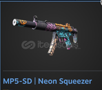MP5-SD | Neon Sıkacak (Eskimiş)