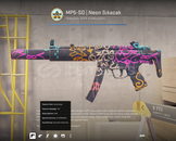 MP5-SD | Neon Sıkacak Görevde Kullanılmış  