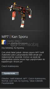MP7 | Kan Sporu (AZ AŞINMIŞ)