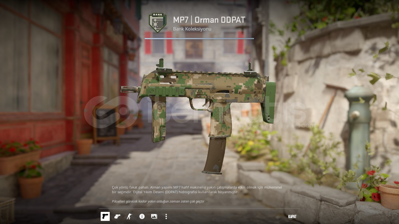 MP7 | Orman DDPAT (Görevde Kullanılmış) MP7 | Orman DDPAT (Görevde Kullanılmış)