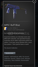 MP9 | Buff Blue