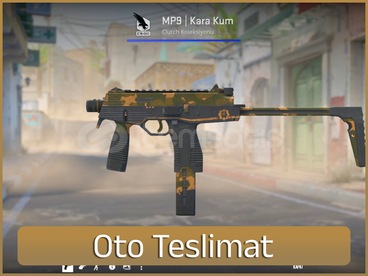 ⚡MP9 | Kara Kum ⚡MP9 | Kara Kum