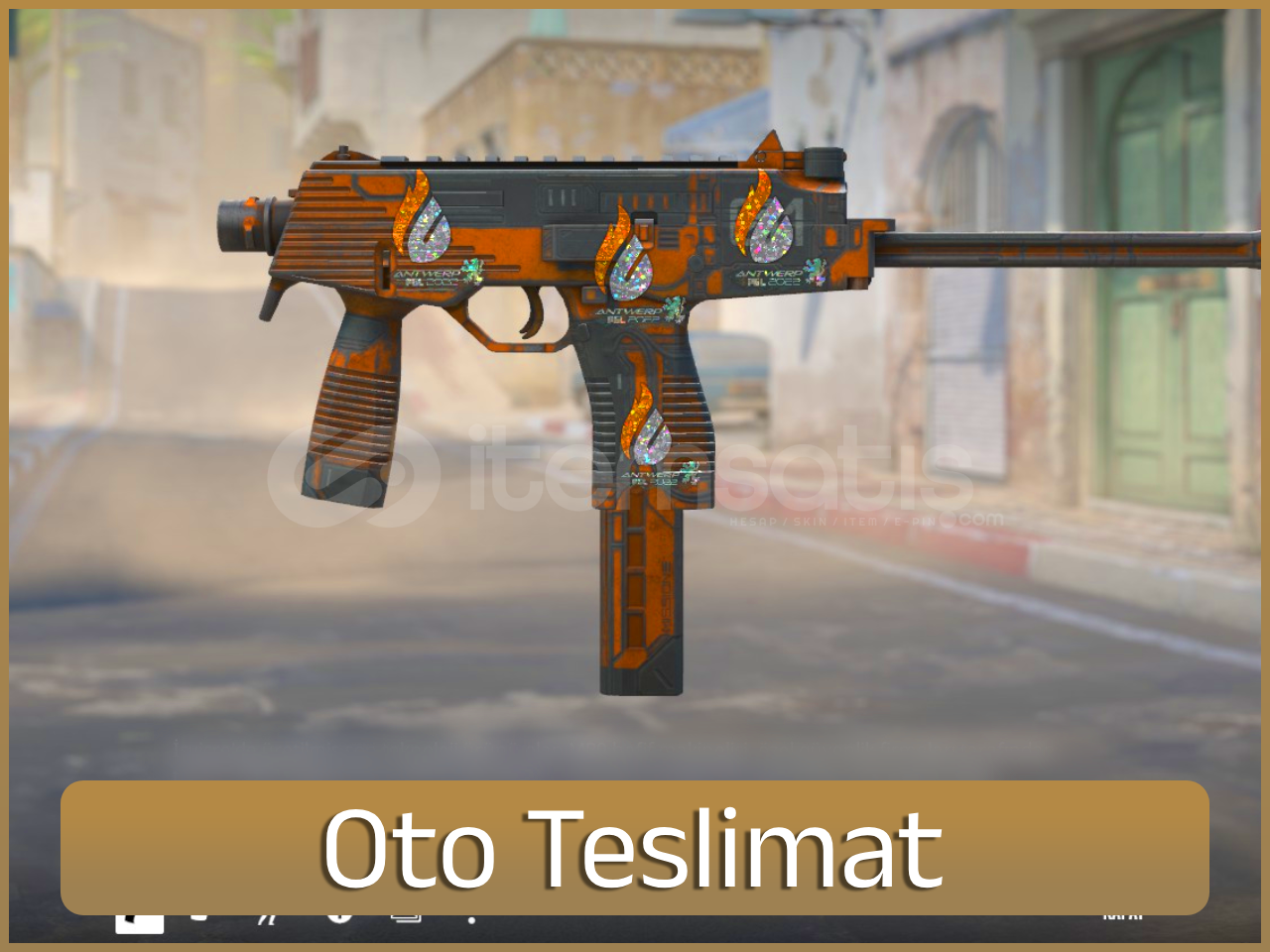 ⚡MP9 | Mütevazı Tehdit 4x Sticker ⚡MP9 | Mütevazı Tehdit 4x Sticker