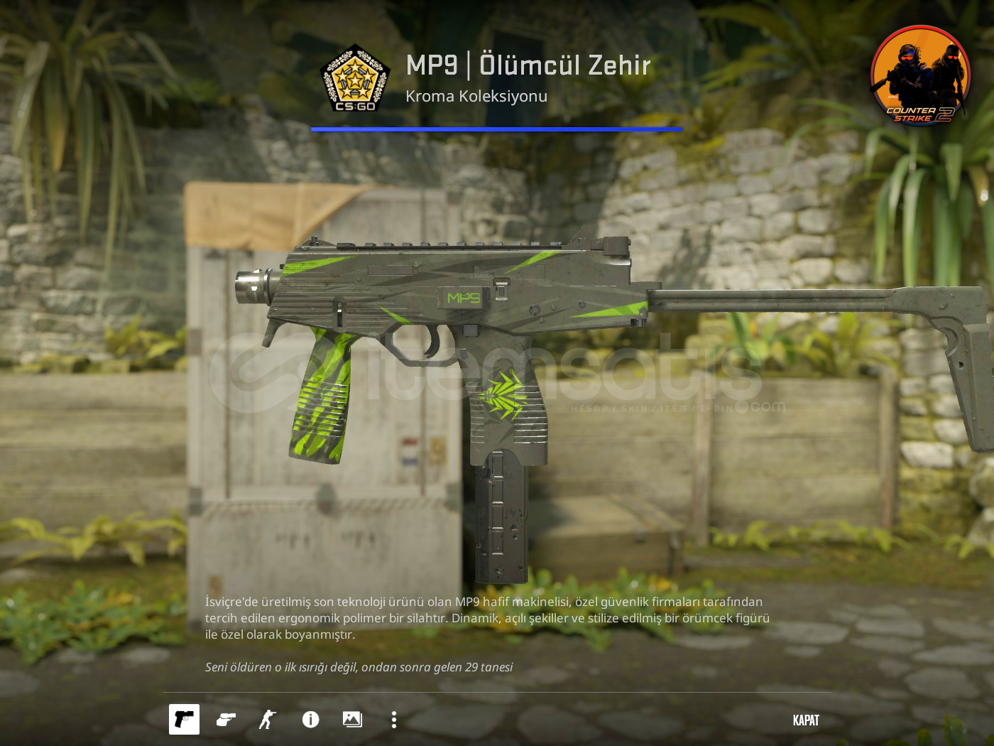 ⚡MP9 | Ölümcül Zehir  ⚡MP9 | Ölümcül Zehir