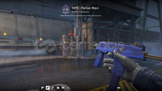 MP9 | Parlak Mavi AZ AŞINMIŞ 