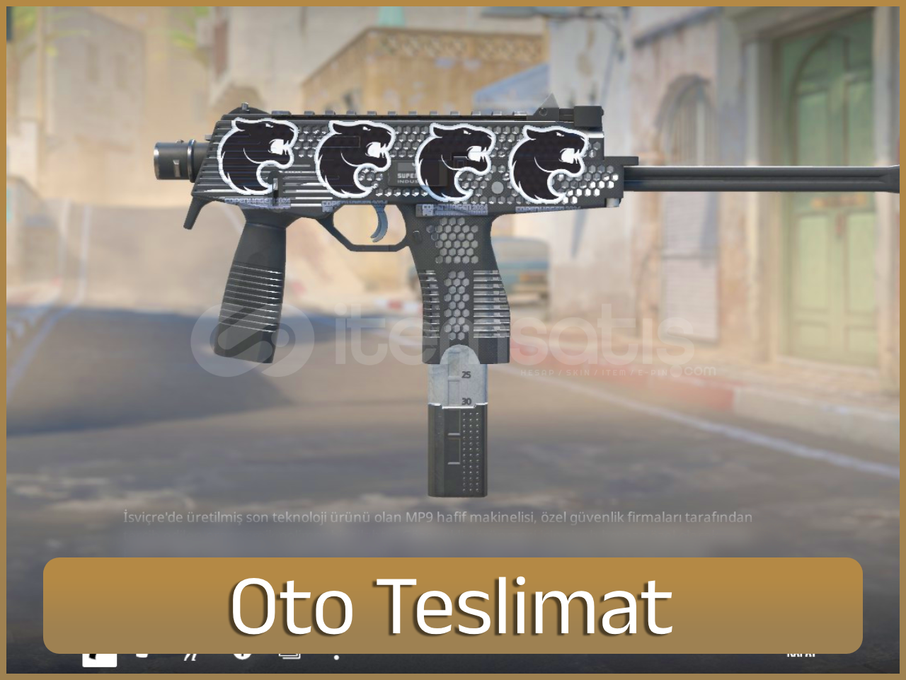 ⚡MP9 | Tüy Siklet 4x Sticker ⚡MP9 | Tüy Siklet 4x Sticker