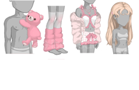MSP2 BEAR SET ❤️