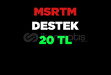 Msrtm (Özel Bağış) 20 TL