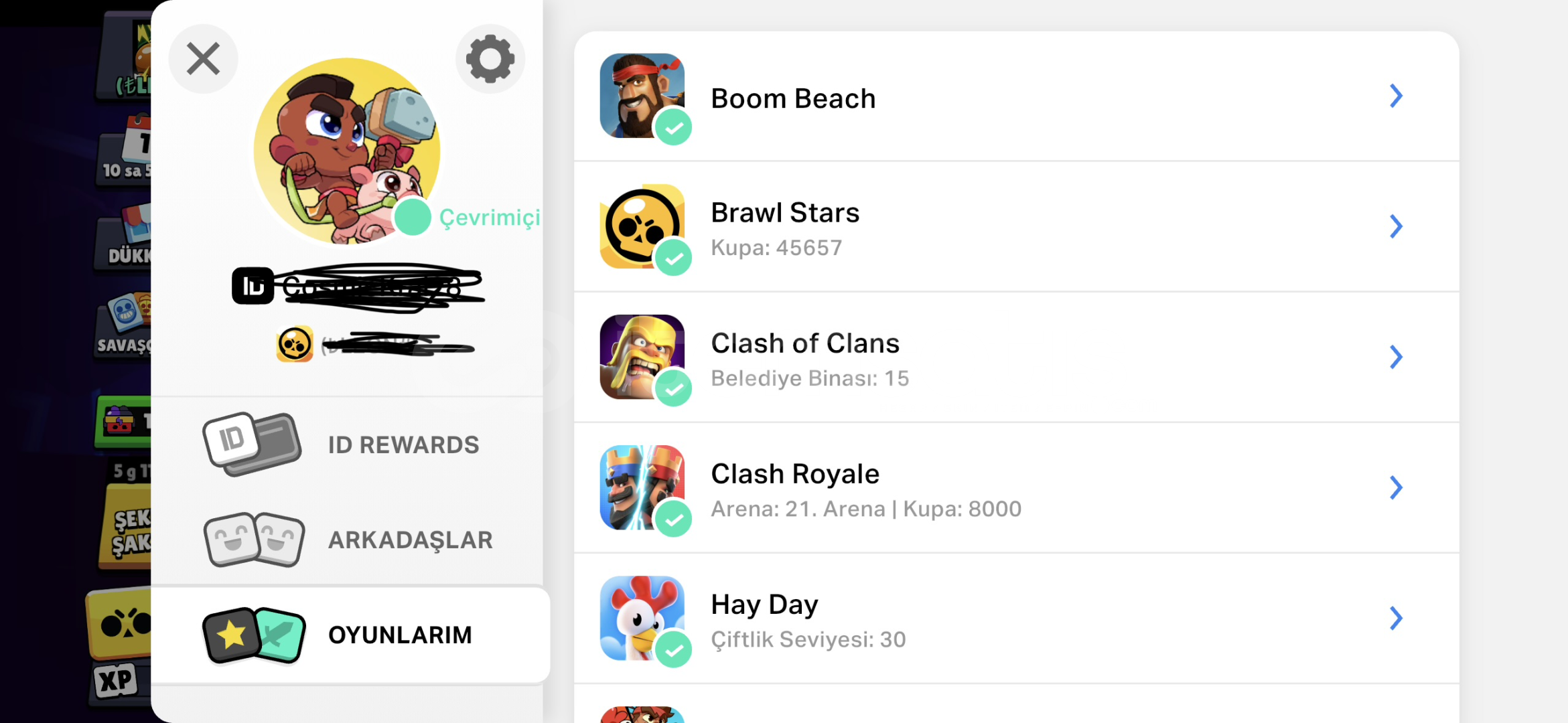 MUAZZAM SUPERCELL İD TOPLU SATIŞ MUAZZAM SUPERCELL İD TOPLU SATIŞ