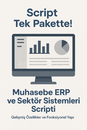 Muhasebe & ERP & Sektörel Yazılım Paketleri