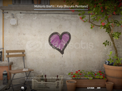 ⭐MÜHÜRLÜ GRAFİTİ | KALP (BAZUKA PEMBESİ)⭐