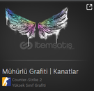 Mühürlü Grafiti | Kanatlar