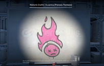 Mühürlü Grafiti | Kızarmış