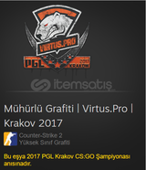 Mühürlü Grafiti | Virtus.Pro | Krakov 2017