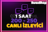 ⭐[MÜKEMMEL] ⭐1 SAAT 200-250 İZLEYİCİ 