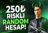 (MİN 80 SKİN ) 250 TL PUBGM RANDOM 