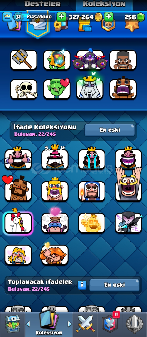 Mükemmel 5 k lık 10 efsanevili hesap Mükemmel 5 k lık 10 efsanevili hesap