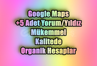 ⭐[MÜKEMMEL] GOOGLE MAPS 5 TÜRK YORUM⭐