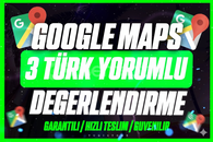 ????mükemmel kalite Google Maps 3 Türk yorumlu ????