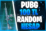 ⭐️ MÜKEMMEL | PUBG MOBİLE 100TL RANDOM HESAP