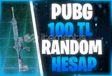 (MÜKEMMEL ) PUBGM 100 TL RANDOM 