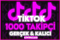 ⭐️ [MÜKEMMEL] TİKTOK 1000 ORGANİK TAKİPÇİ