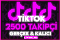 ⭐️ [MÜKEMMEL] TİKTOK 2500 ORGANİK TAKİPÇİ