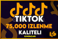 ⭐️ [MÜKEMMEL] TİKTOK 75.000 ORGANİK İZLENME
