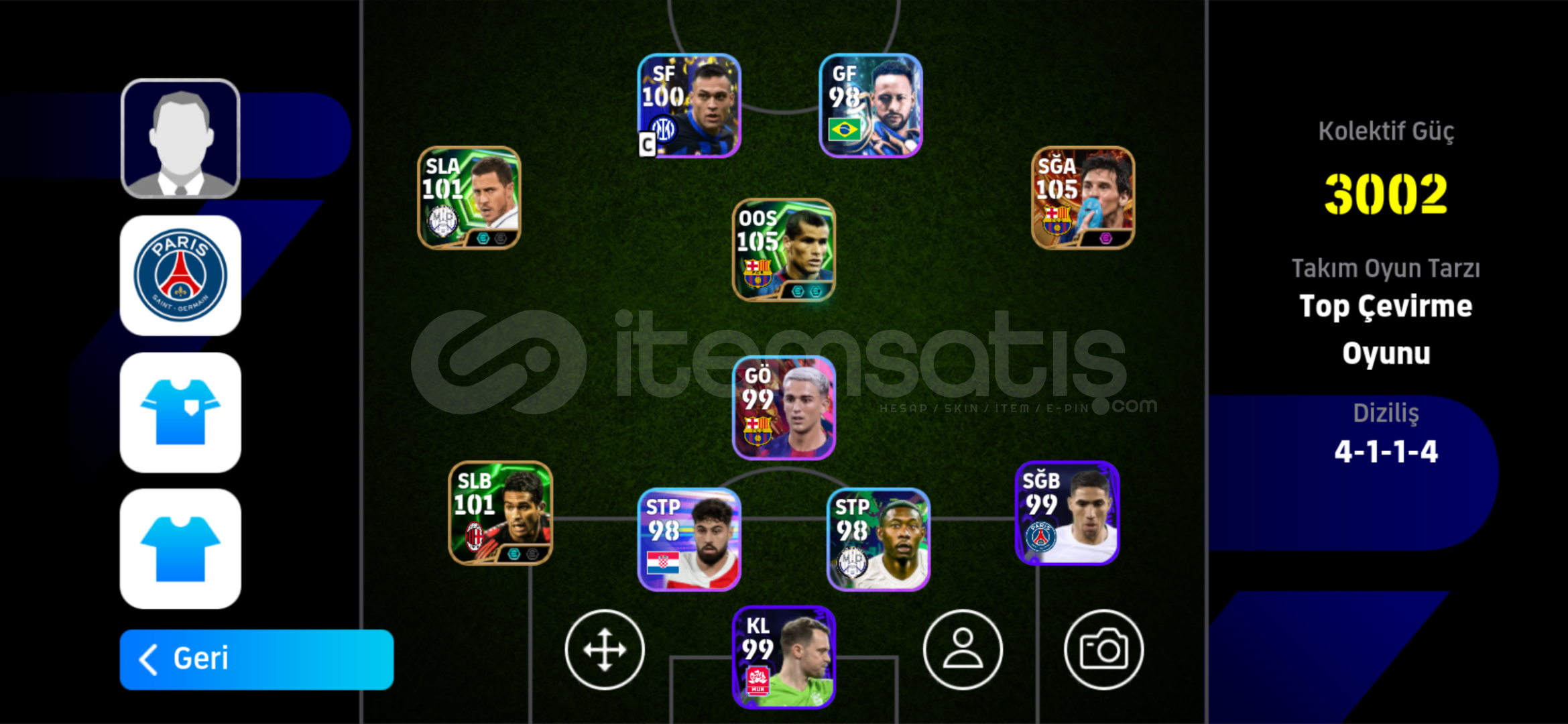 Mükemmel yeni 105 rivaldo 106 messili hesap Mükemmel yeni 105 rivaldo 106 messili hesap