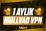 Mullvad No-Log VPN 1 Aylık