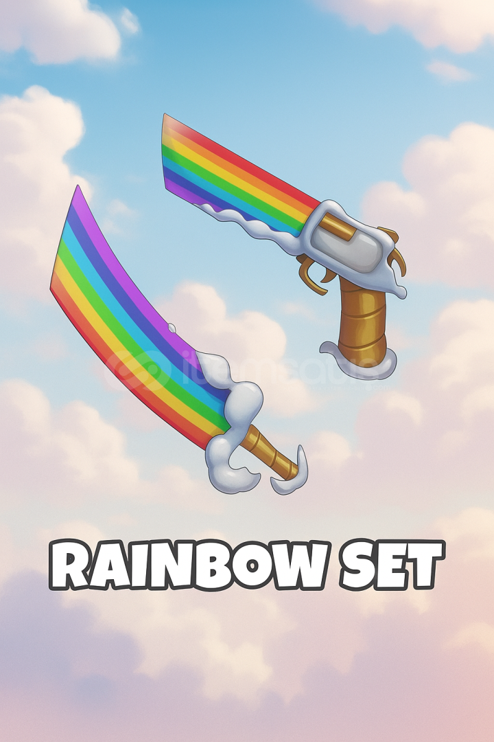 Murder mystery 2 Rainbow Set Murder mystery 2 Rainbow Set