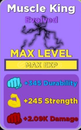 ⭐Muscle Legends AURA KİNG ⭐