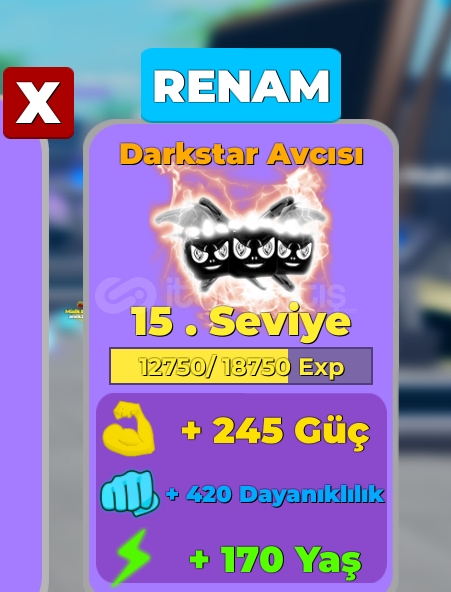 Muscle Legends Darkstar Avcısı Muscle Legends Darkstar Avcısı