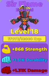 Muscle Legends Sir Flame