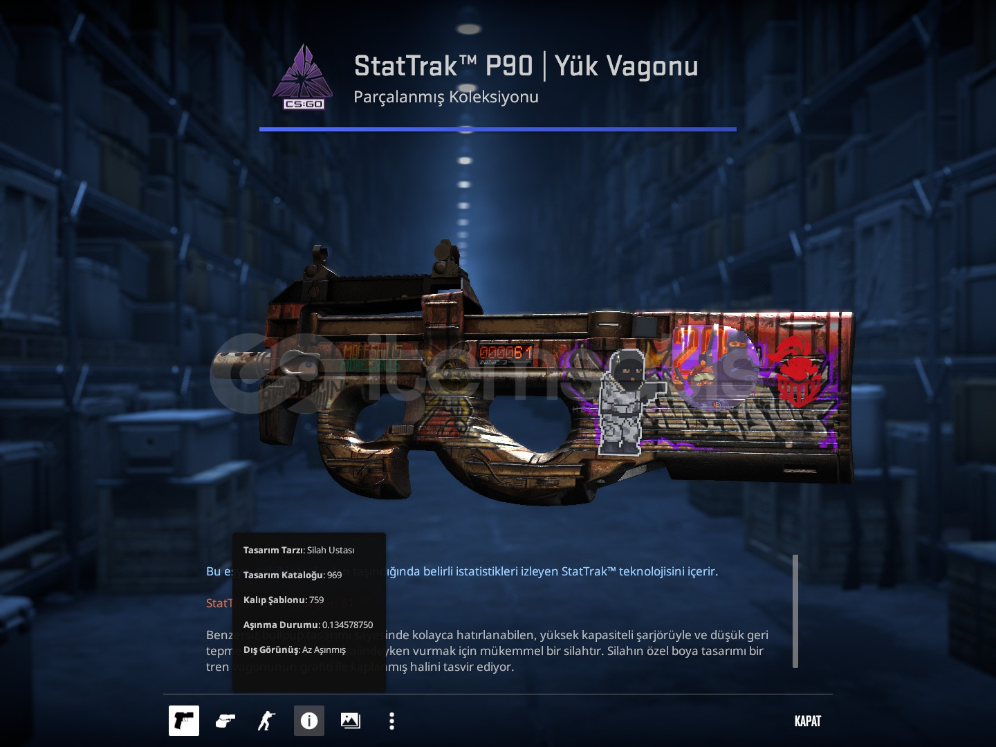 MW ⚡3x çıkartma StatTrak™ P90 | Yük Vagonu MW ⚡3x çıkartma StatTrak™ P90 | Yük Vagonu