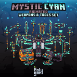 Mystic Turkuaz Animasyonlu Setler & 3D Model