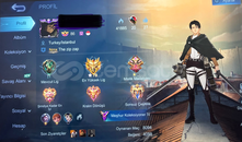 Mythic 79★ | AOT Levi | Collector | 8K Maç | 