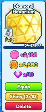 Mythic Diamond hexarium
