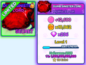 MYTHIC Dumb Sinister Lord - Açıklamayı Oku