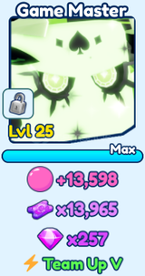 MYTHIC GAME MASTER MAX LEVEL TEAM UP V