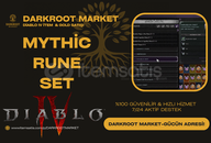 ⚡️MYTHİC RUNE SET-1 – DİABLO IV [SEZON 10]⚡️