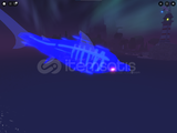 mythical big sparkling shiny phantom megalodon