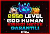 MYTHİCAL + GODHUMAN GARANTİLİ MAX HESAPLAR